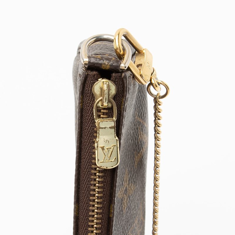 Louis Vuitton Monogram Canvas Mini Pochette Accessoires (SHF-23863) - Image 6