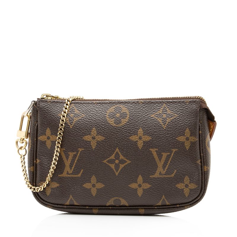 Louis Vuitton Monogram Canvas Mini Pochette Accessoires (SHF-23863) - Image 7