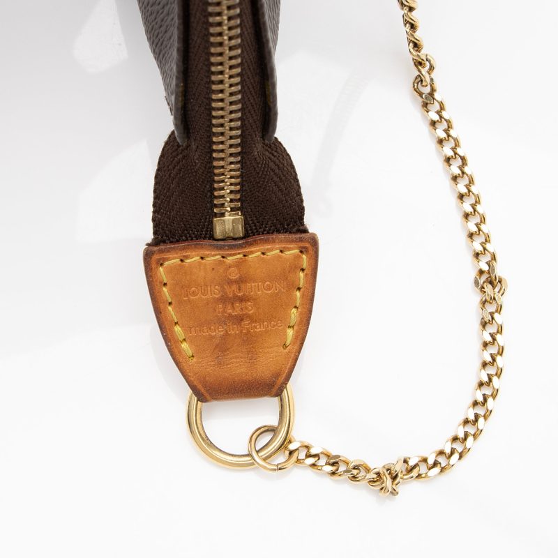 Louis Vuitton Monogram Canvas Mini Pochette Accessoires (SHF-23863) - Image 5