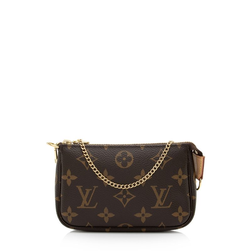 Louis Vuitton Monogram Canvas Mini Pochette Accessoires (SHF-2TuG2c) - Image 11