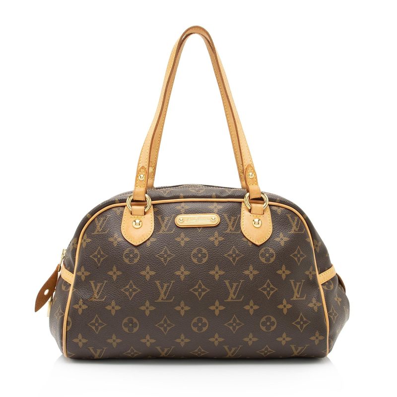 Louis Vuitton Monogram Canvas Montorgueil PM Shoulder Bag (SHF-23943) - Image 14