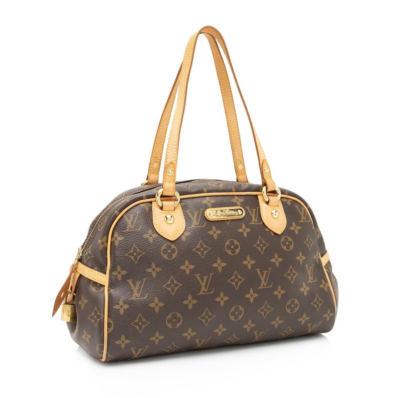 Louis Vuitton Monogram Canvas Montorgueil PM Shoulder Bag (SHF-23943)