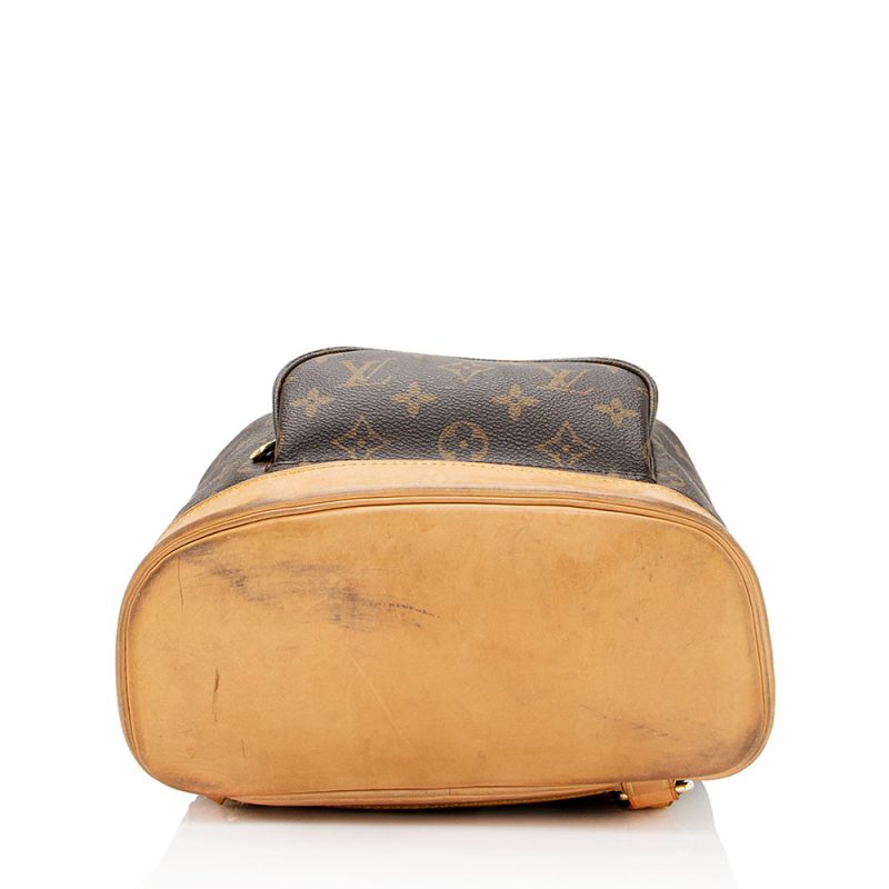 Louis Vuitton Monogram Canvas Montsouris MM Backpack (SHF-21416) - Image 3