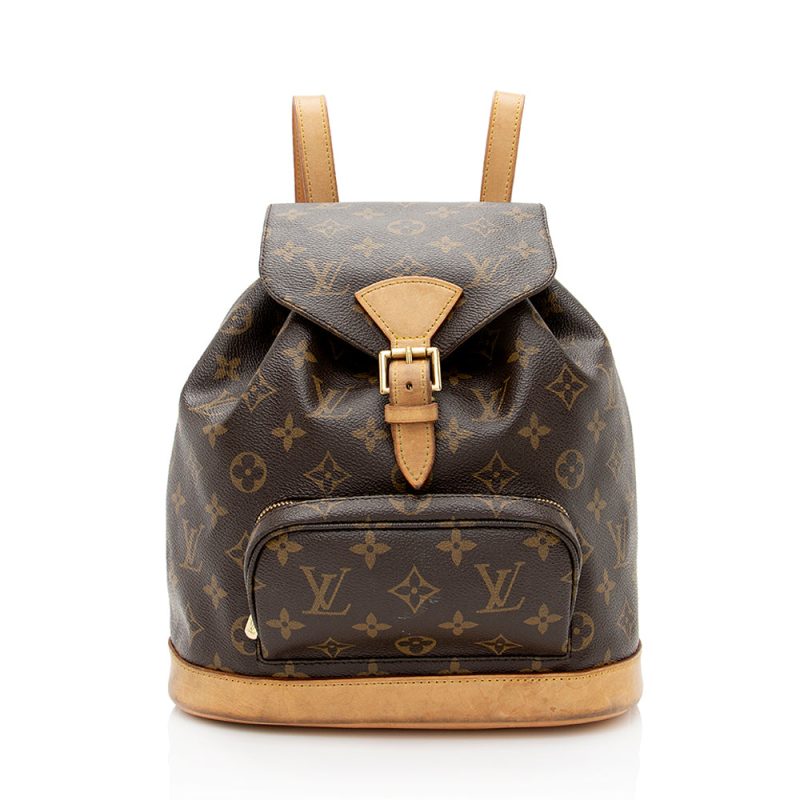 Louis Vuitton Monogram Canvas Montsouris MM Backpack (SHF-21416) - Image 20