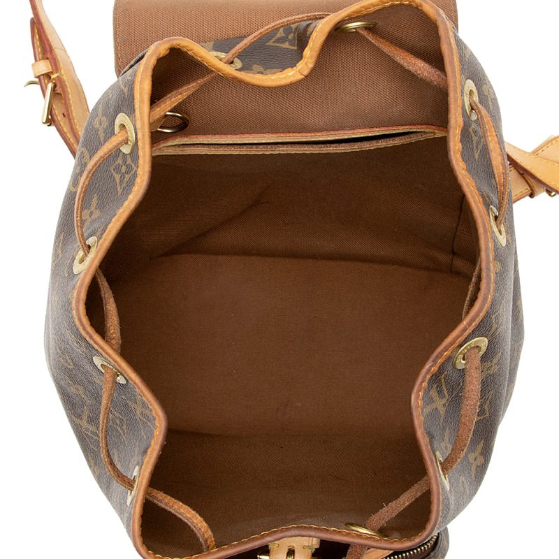 Louis Vuitton Monogram Canvas Montsouris MM Backpack (SHF-21416) - Image 6