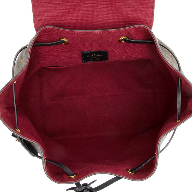 Louis Vuitton Monogram Canvas Montsouris PM NM Backpack (SHF-uUzo6J) - Image 5