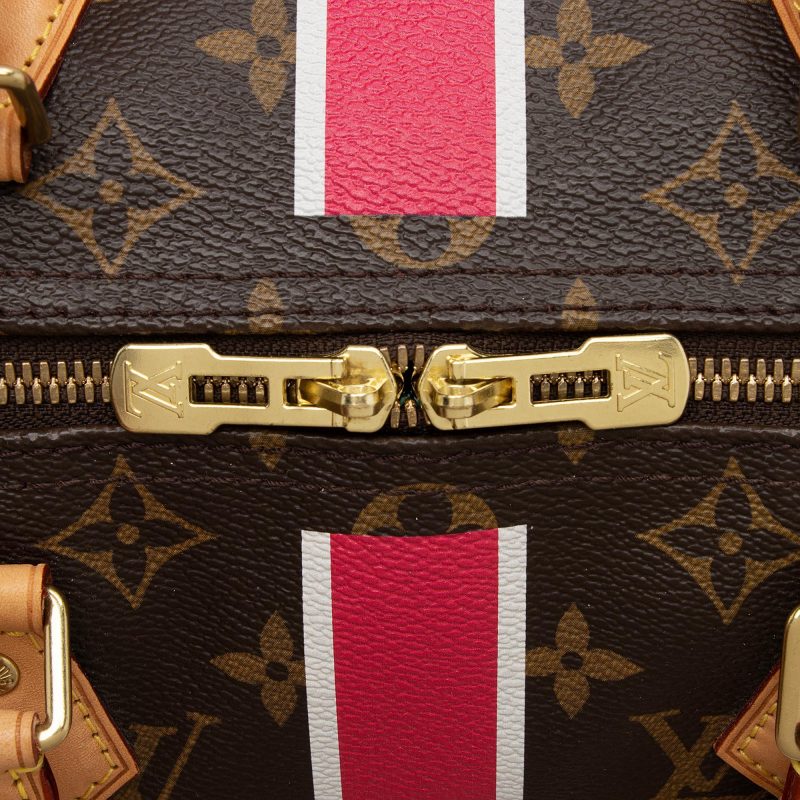 Louis Vuitton Monogram Canvas My LV Heritage Speedy Bandouliere 30 Satchel (SHF-gmrSoI) - Image 8