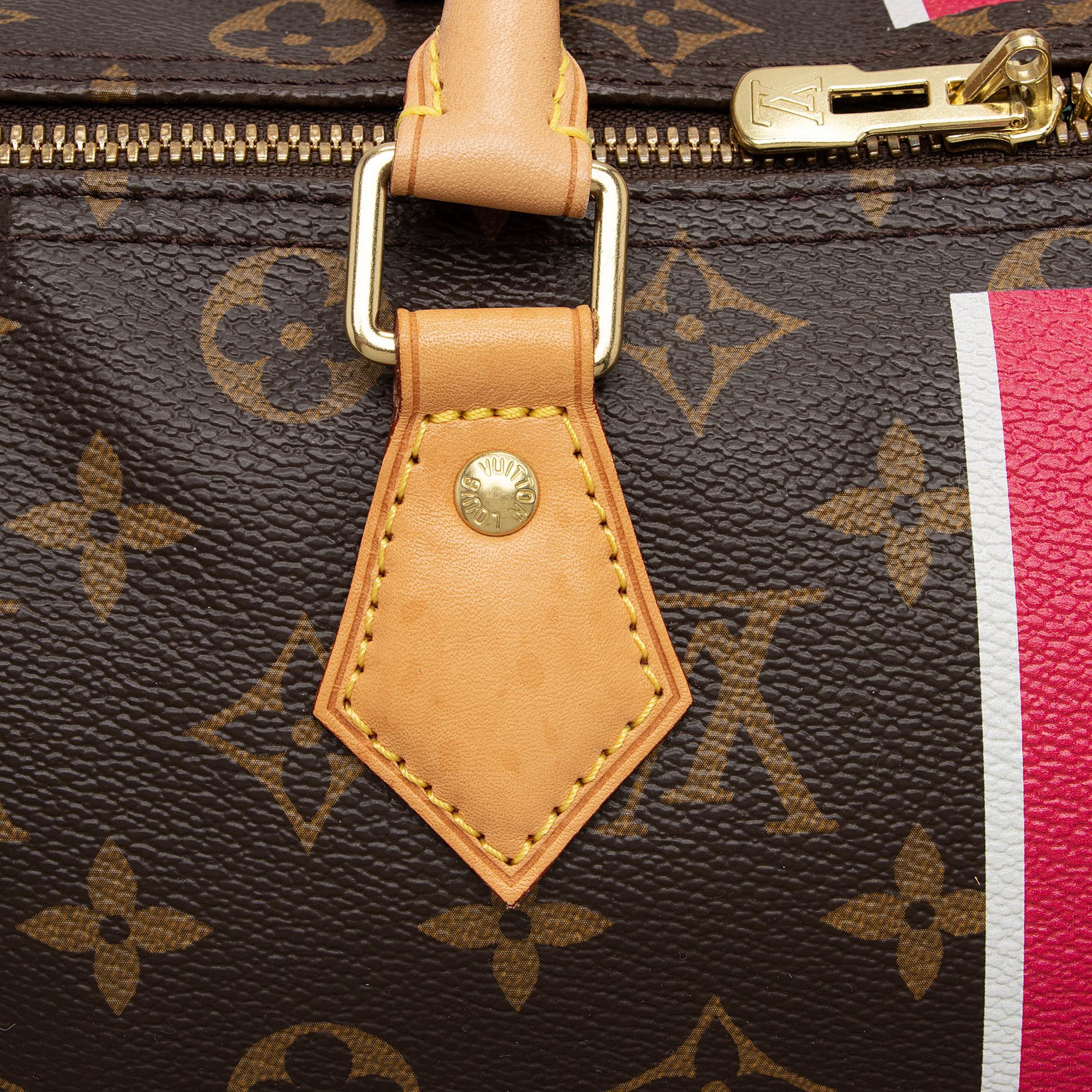 Louis Vuitton Monogram Canvas My LV Heritage Speedy Bandouliere 30 Satchel (SHF-gmrSoI) - Image 9