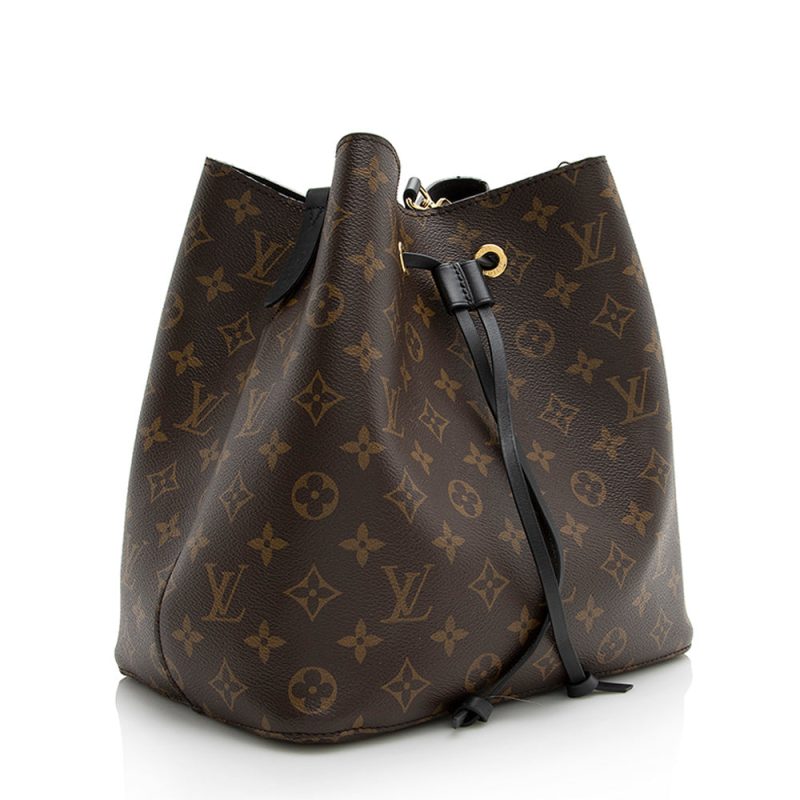 Louis Vuitton Monogram Canvas Neonoe Shoulder Bag (SHF-qsDFRA)