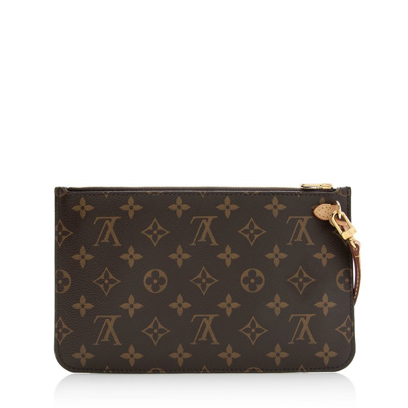 Louis Vuitton Monogram Canvas Neverfull MM Pochette (SHF-21713) - Image 2