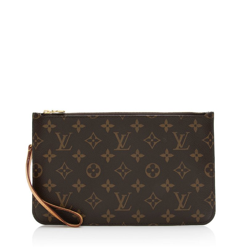 Louis Vuitton Monogram Canvas Neverfull MM Pochette (SHF-21713) - Image 11