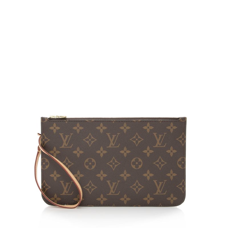 Louis Vuitton Monogram Canvas Neverfull MM Pochette (SHF-22196) - Image 9