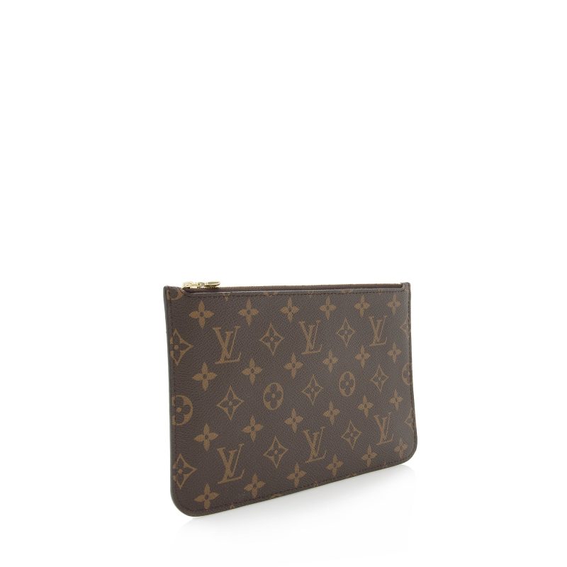 Louis Vuitton Monogram Canvas Neverfull MM Pochette (SHF-22196)