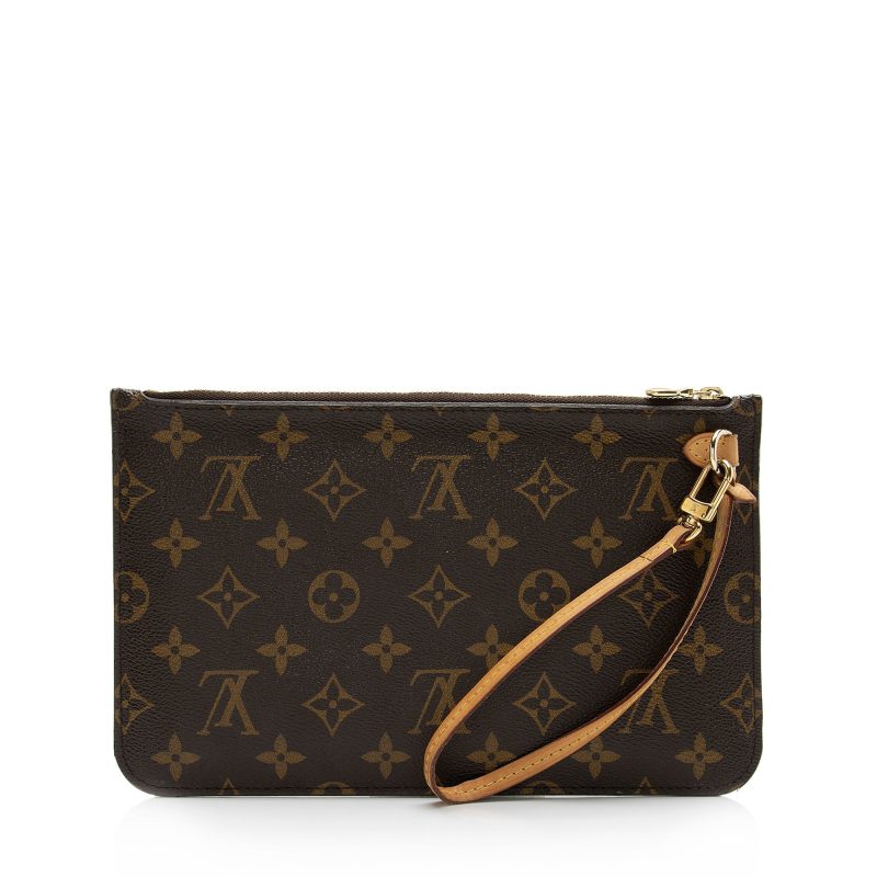 Louis Vuitton Monogram Canvas Neverfull MM Pochette (SHF-23815) - Image 2