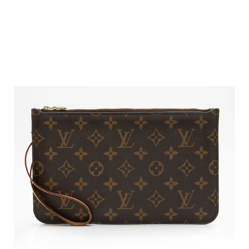Louis Vuitton Monogram Canvas Neverfull MM Pochette (SHF-23815) - Image 10