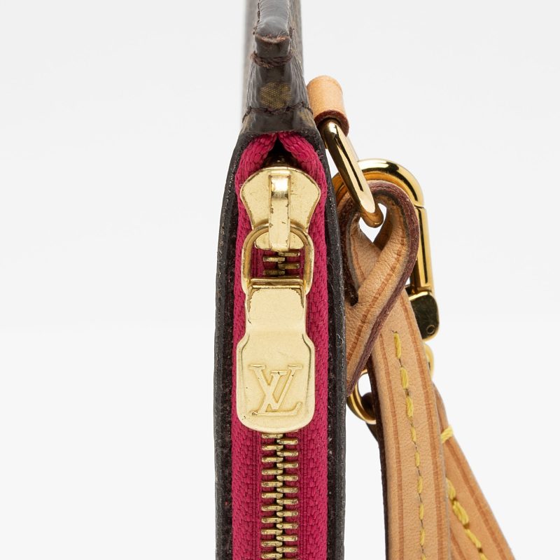 Louis Vuitton Monogram Canvas Neverfull MM Pochette (SHF-QUBONp) - Image 6