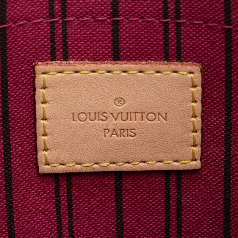 Louis Vuitton Monogram Canvas Neverfull MM Pochette (SHF-QUBONp) - Image 5