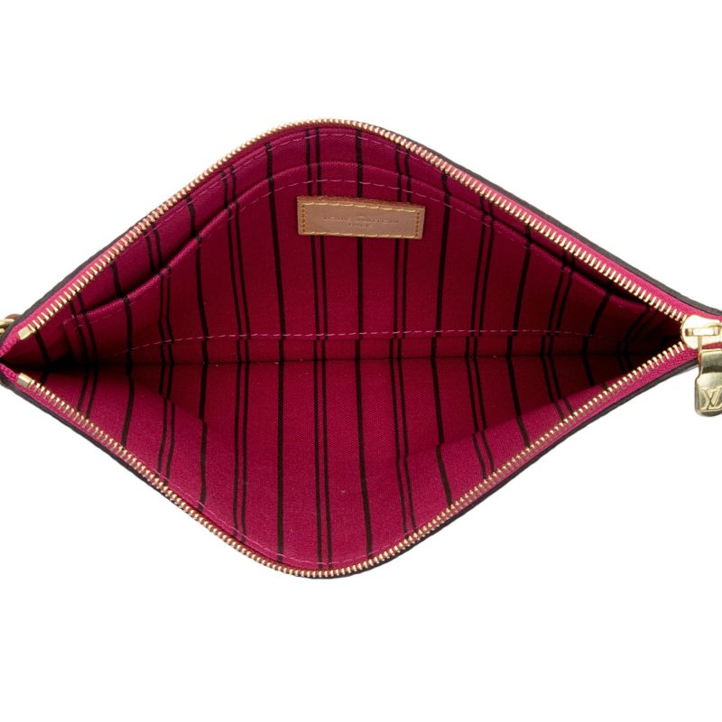 Louis Vuitton Monogram Canvas Neverfull MM Pochette (SHF-RrBOde) - Image 4