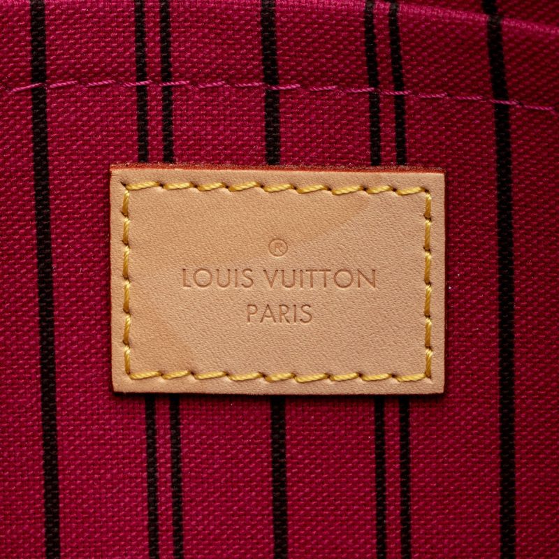 Louis Vuitton Monogram Canvas Neverfull MM Pochette (SHF-RrBOde) - Image 5