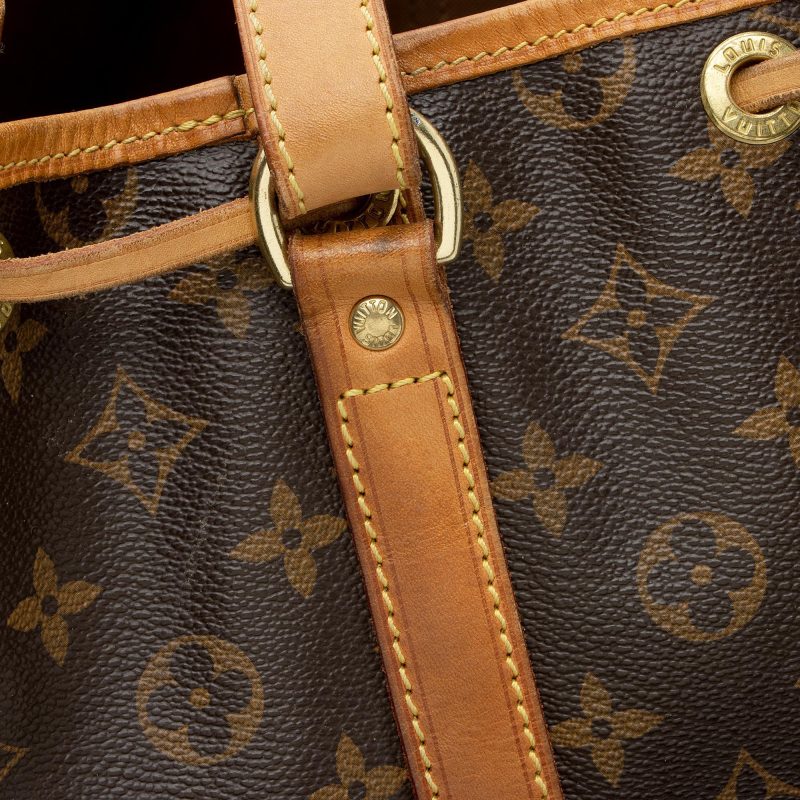 Louis Vuitton Monogram Canvas Noe Shoulder Bag (SHF-SX3Geq) - Image 12