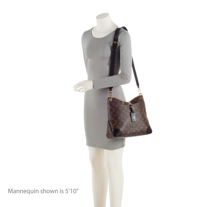 Louis Vuitton Monogram Canvas Odeon MM NM Shoulder Bag (SHF-dbGrZE) - Image 4