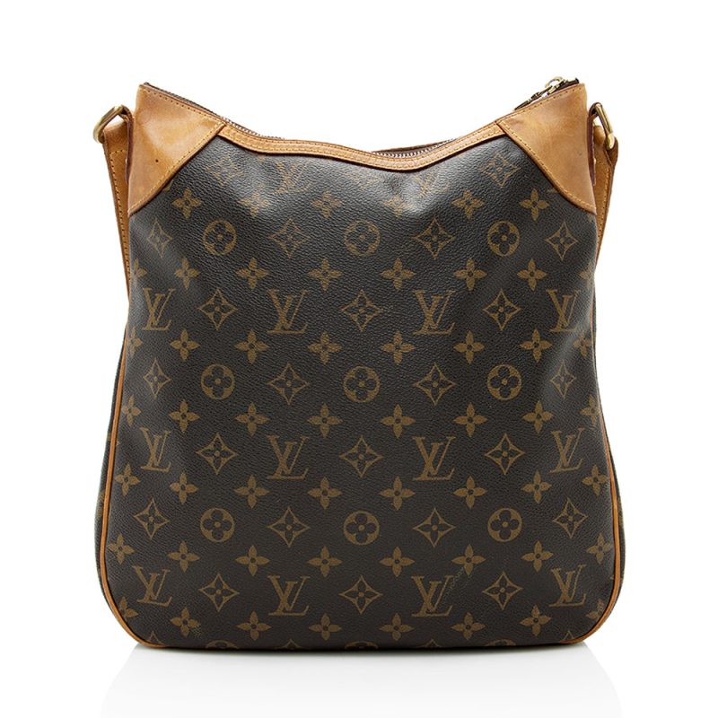 Louis Vuitton Monogram Canvas Odeon MM Shoulder Bag (SHF-18774) - Image 2