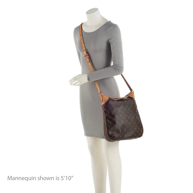Louis Vuitton Monogram Canvas Odeon MM Shoulder Bag (SHF-22493) - Image 4