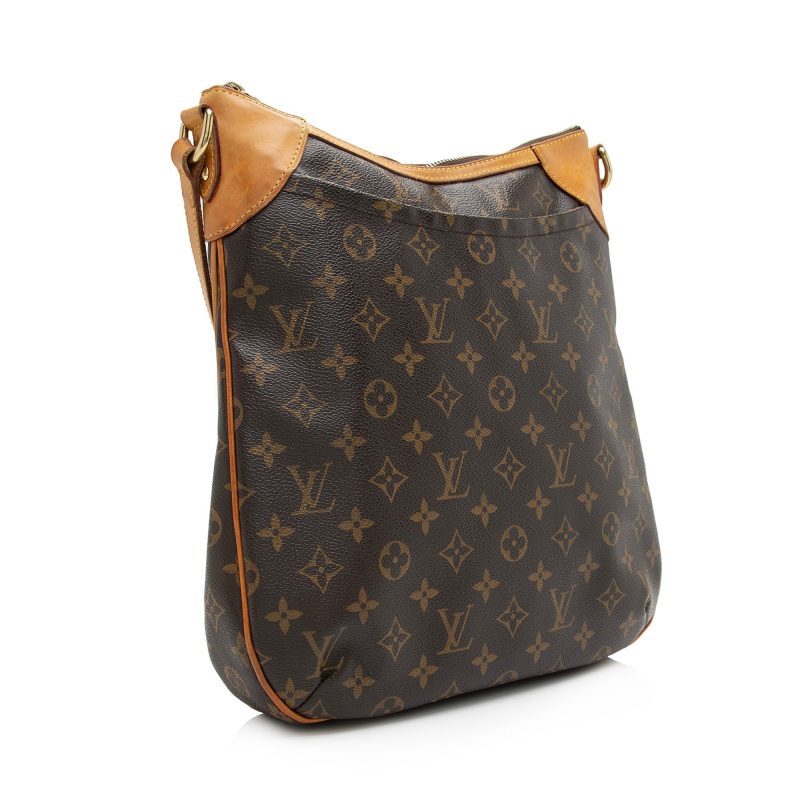 Louis Vuitton Monogram Canvas Odeon MM Shoulder Bag (SHF-YZiYCD)