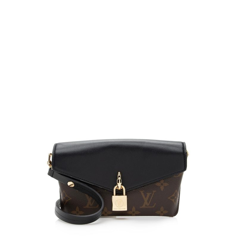 Louis Vuitton Monogram Canvas Padlock on Strap (SHF-22456) - Image 11