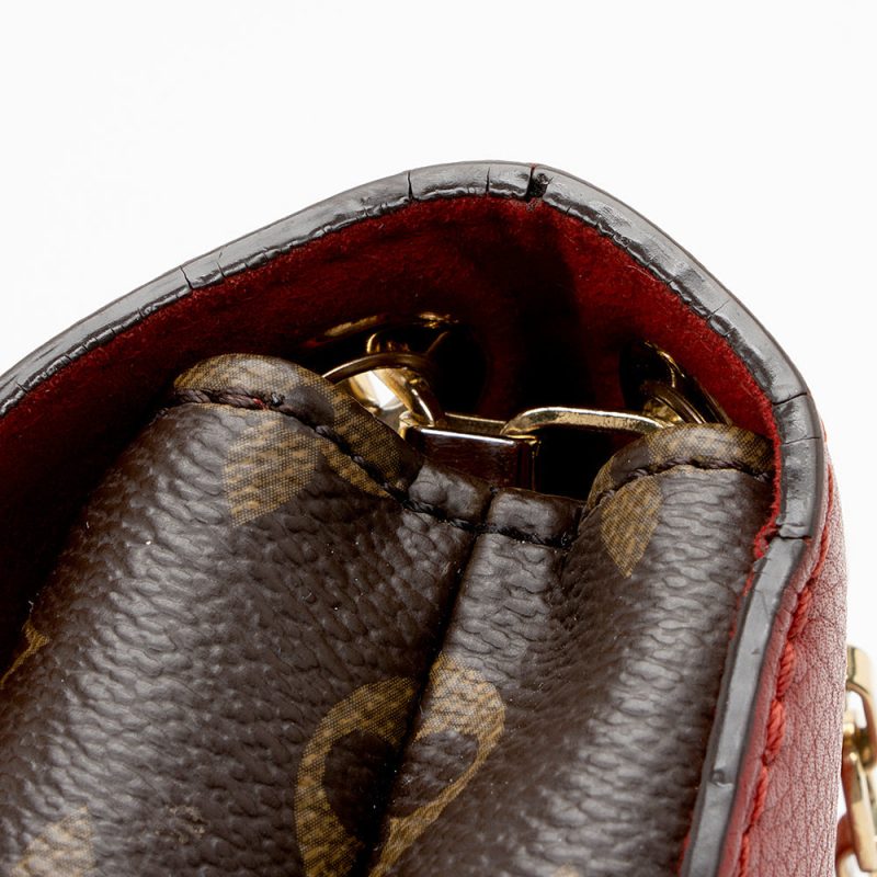 Louis Vuitton Monogram Canvas Pallas Chain Shoulder Bag (SHF-20186) - Image 14
