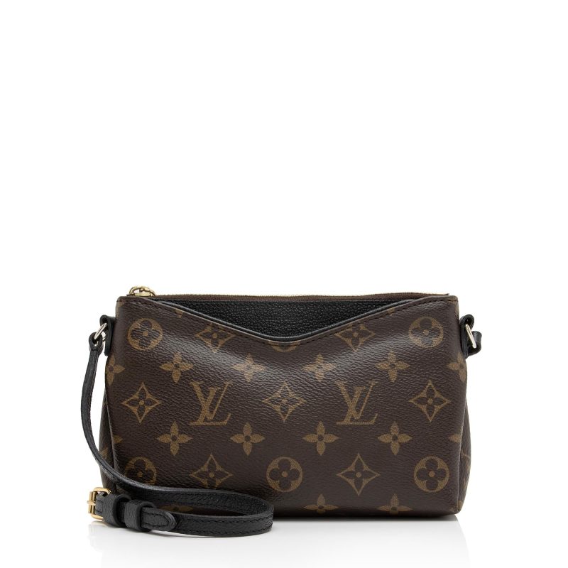 Louis Vuitton Monogram Canvas Pallas Crossbody Bag - FINAL SALE (SHF-ueekMd) - Image 10