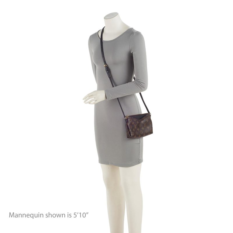 Louis Vuitton Monogram Canvas Pallas Crossbody Bag - FINAL SALE (SHF-ueekMd) - Image 4