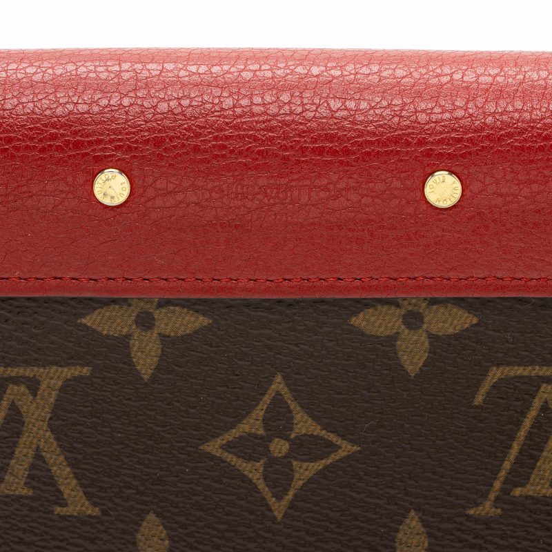 Louis Vuitton Monogram Canvas Pallas Wallet (SHF-22270) - Image 9