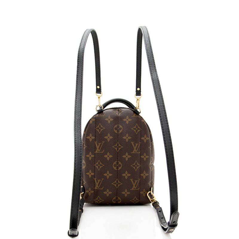 Louis Vuitton Monogram Canvas Palm Springs Mini Backpack - FINAL SALE (SHF-19831) - Image 2