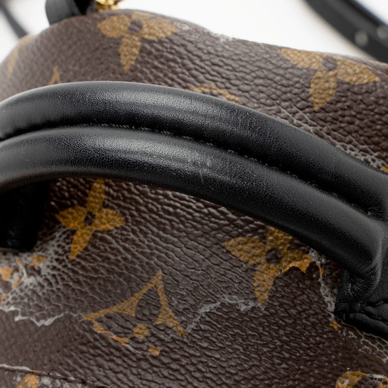 Louis Vuitton Monogram Canvas Palm Springs Mini Backpack - FINAL SALE (SHF-19831) - Image 12