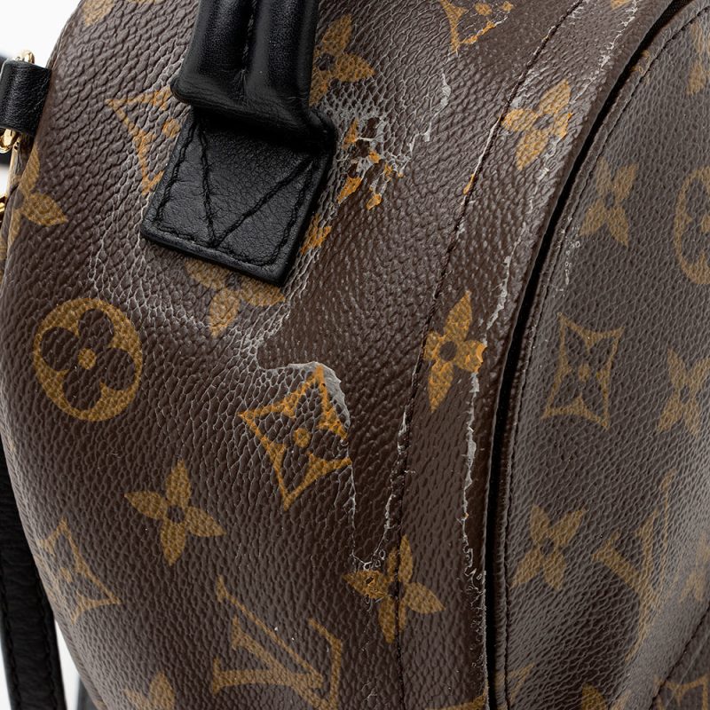 Louis Vuitton Monogram Canvas Palm Springs Mini Backpack - FINAL SALE (SHF-19831) - Image 14