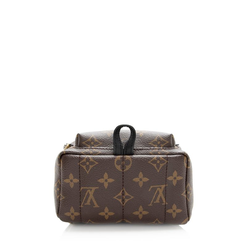 Louis Vuitton Monogram Canvas Palm Springs Mini Backpack (SHF-20573) - Image 3