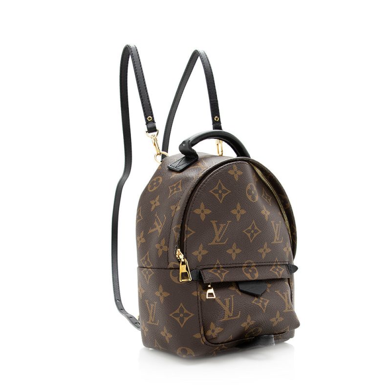 Louis Vuitton Monogram Canvas Palm Springs Mini Backpack (SHF-20573)