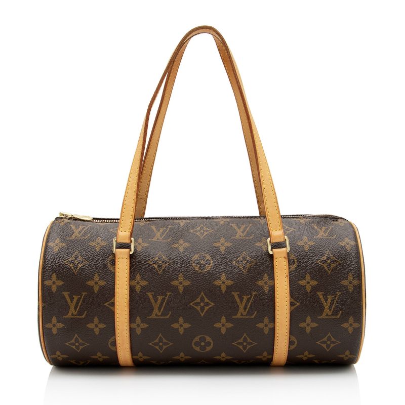 Louis Vuitton Monogram Canvas Papillon 30 Satchel (SHF-GGz7At) - Image 19