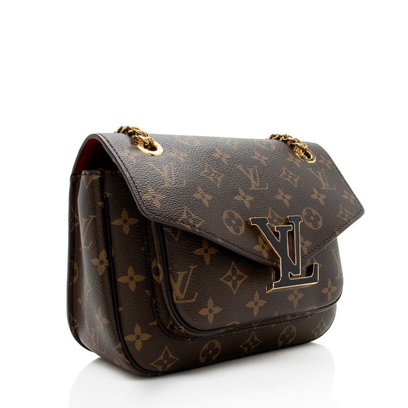 Louis Vuitton Monogram Canvas Passy Shoulder Bag (SHF-1Zp75H)