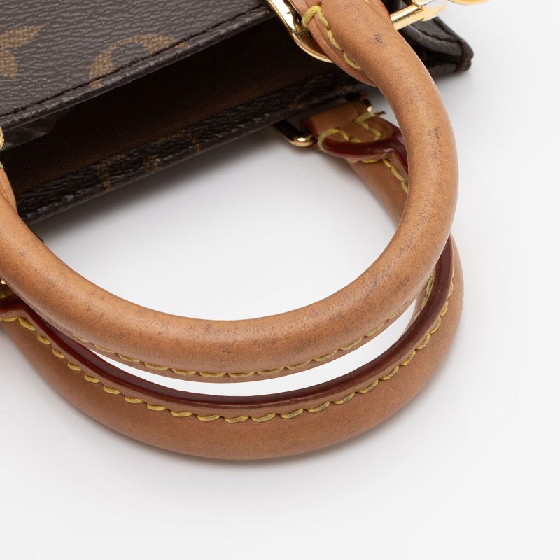 Louis Vuitton Monogram Canvas Petit Sac Plat Shoulder Bag (SHF-SYrls9) - Image 13