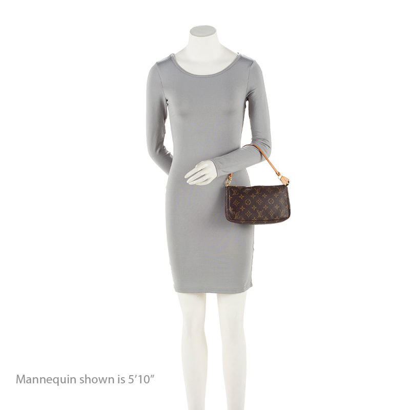 Louis Vuitton Vintage Monogram Canvas Pochette Accessoires (SHF-21351) - Image 4