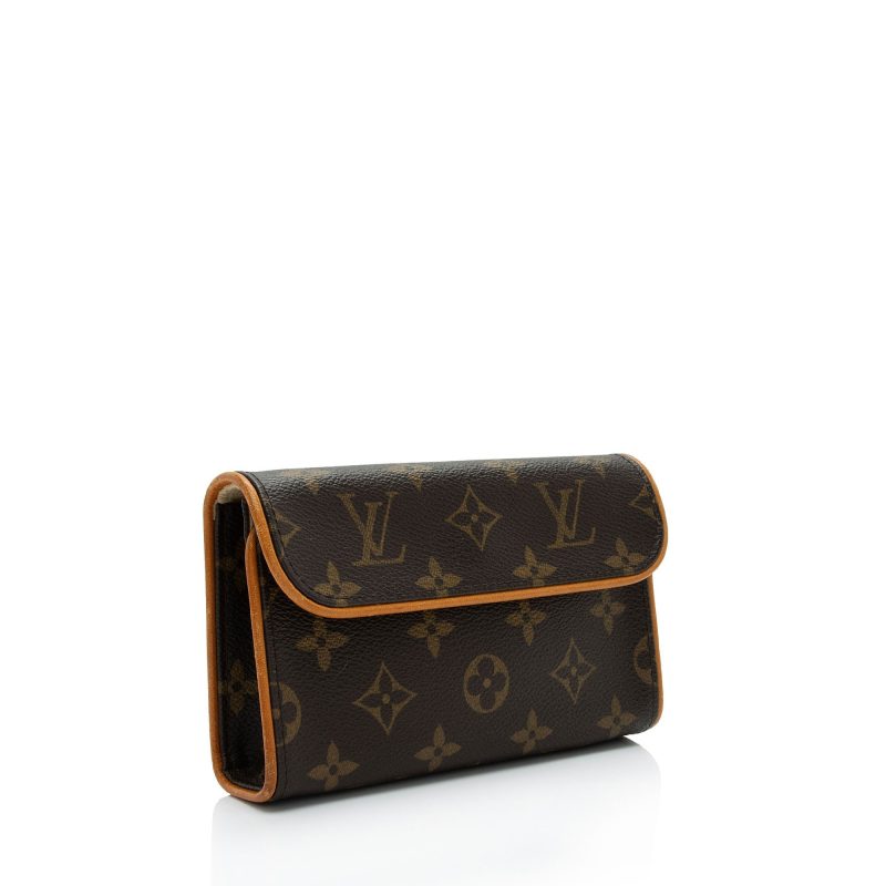 Louis Vuitton Monogram Canvas Pochette Florentine Small Belt Bag (SHF-9aCUhN)