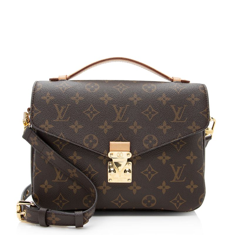 Louis Vuitton Monogram Canvas Pochette Metis Shoulder Bag (SHF-20938) - Image 12