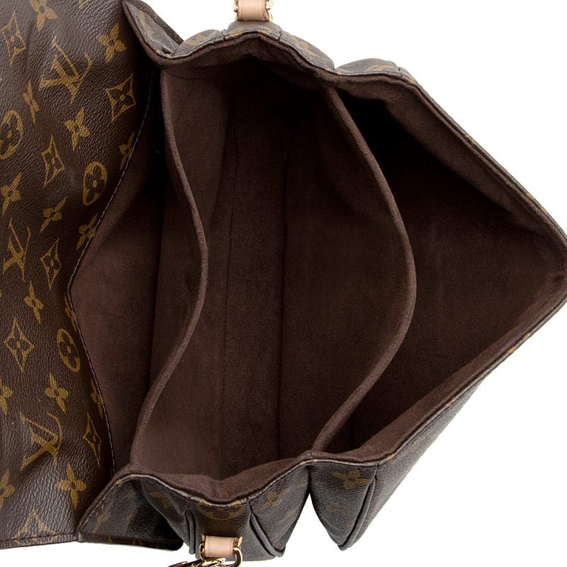 Louis Vuitton Monogram Canvas Pochette Metis Shoulder Bag (SHF-21571) - Image 6