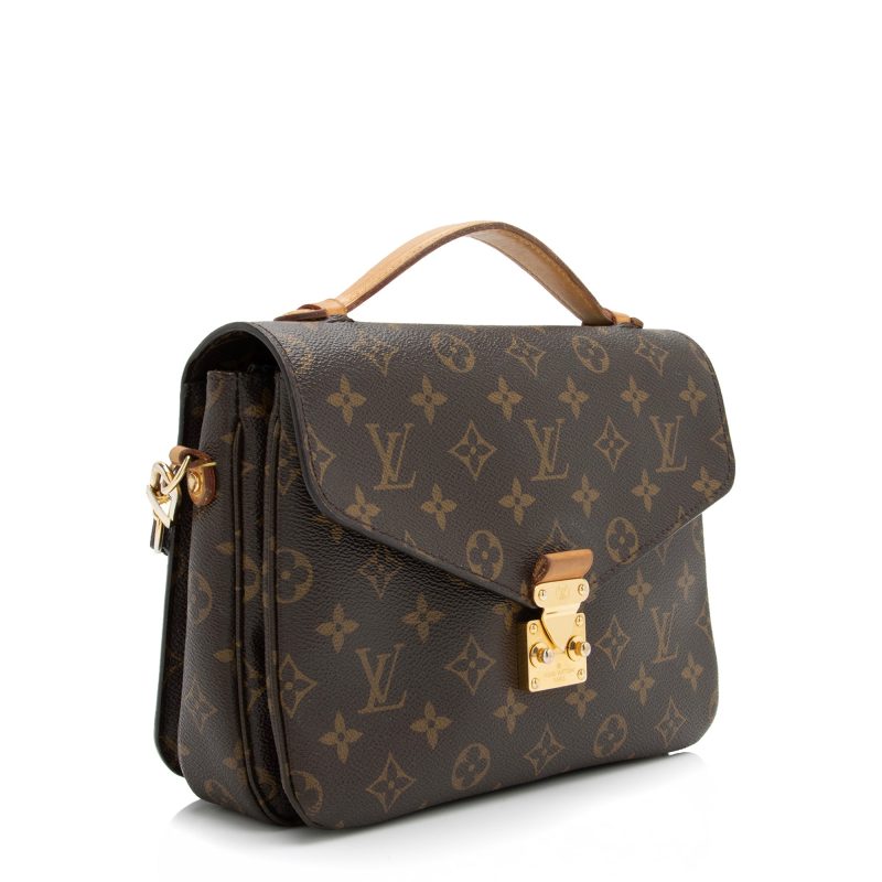 Louis Vuitton Monogram Canvas Pochette Metis Shoulder Bag (SHF-23536)