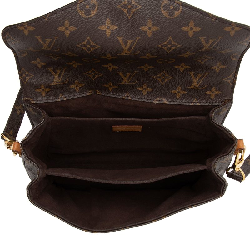 Louis Vuitton Monogram Canvas Pochette Metis Shoulder Bag (SHF-K0SV3p) - Image 6