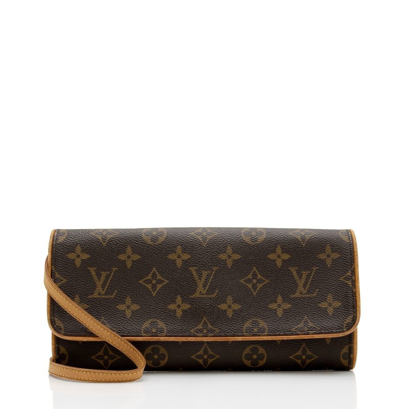 Louis Vuitton Monogram Canvas Pochette Twin GM Shoulder Bag (SHF-g7huHA) - Image 15