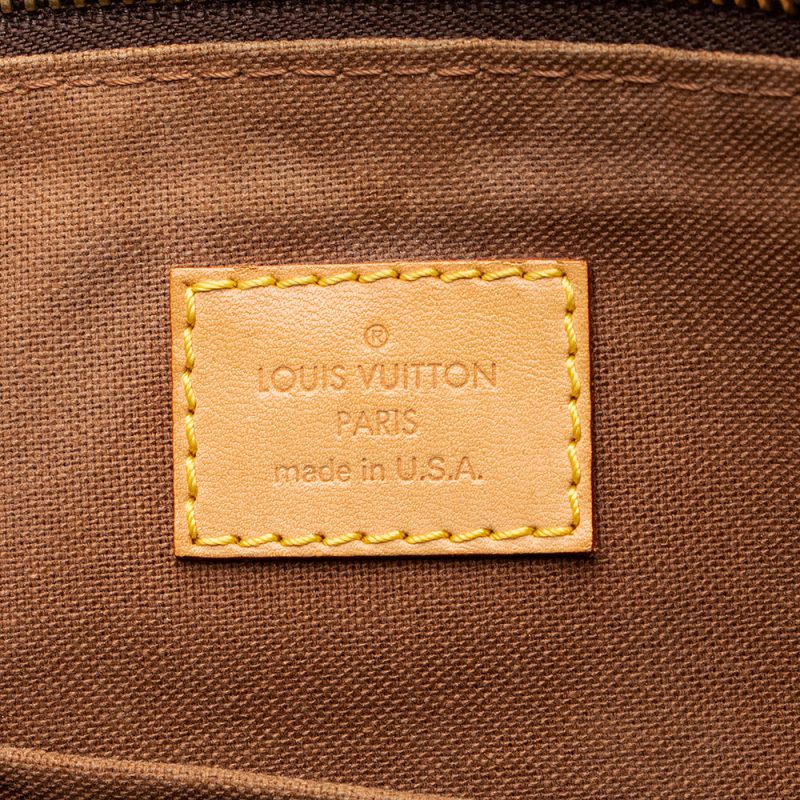 Louis Vuitton Monogram Canvas Popincourt Haute Shoulder Bag (SHF-20422) - Image 7