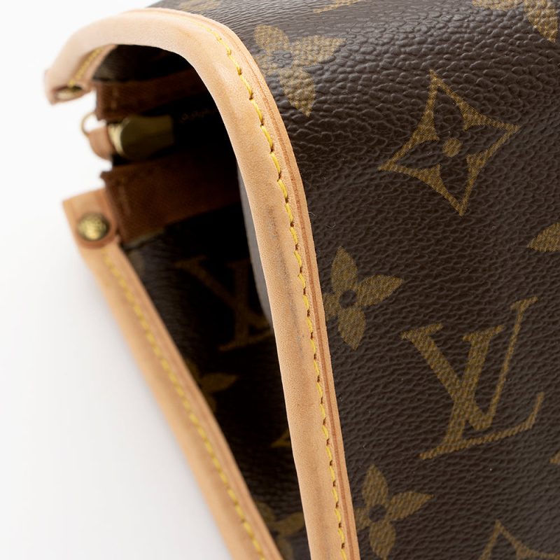 Louis Vuitton Monogram Canvas Popincourt Satchel (SHF-19824) - Image 13